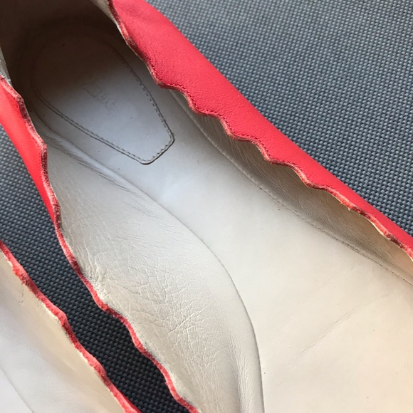 Chloe Scalloped Ballet Flats - Picture 4 of 10